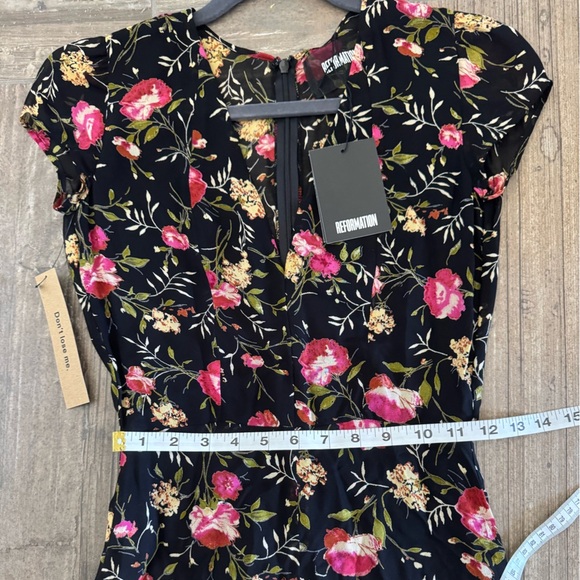 Reformation Maiden Dress in carondelet size 0 NWT - Picture 14 of 14